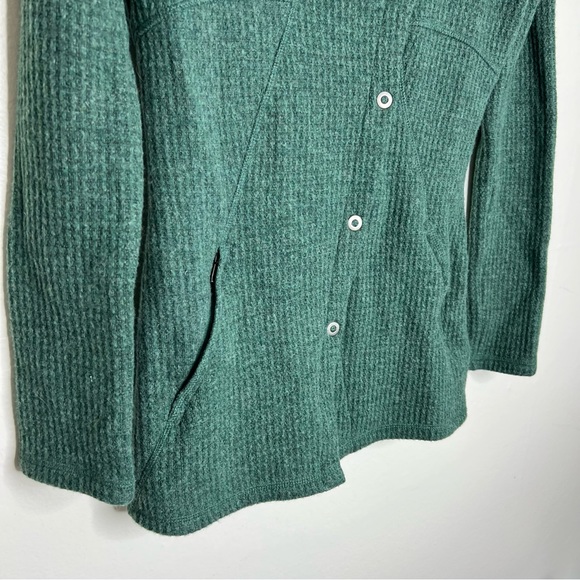 Prana Milana jacket- deep teal Sz S Wool Blend - Picture 7 of 10